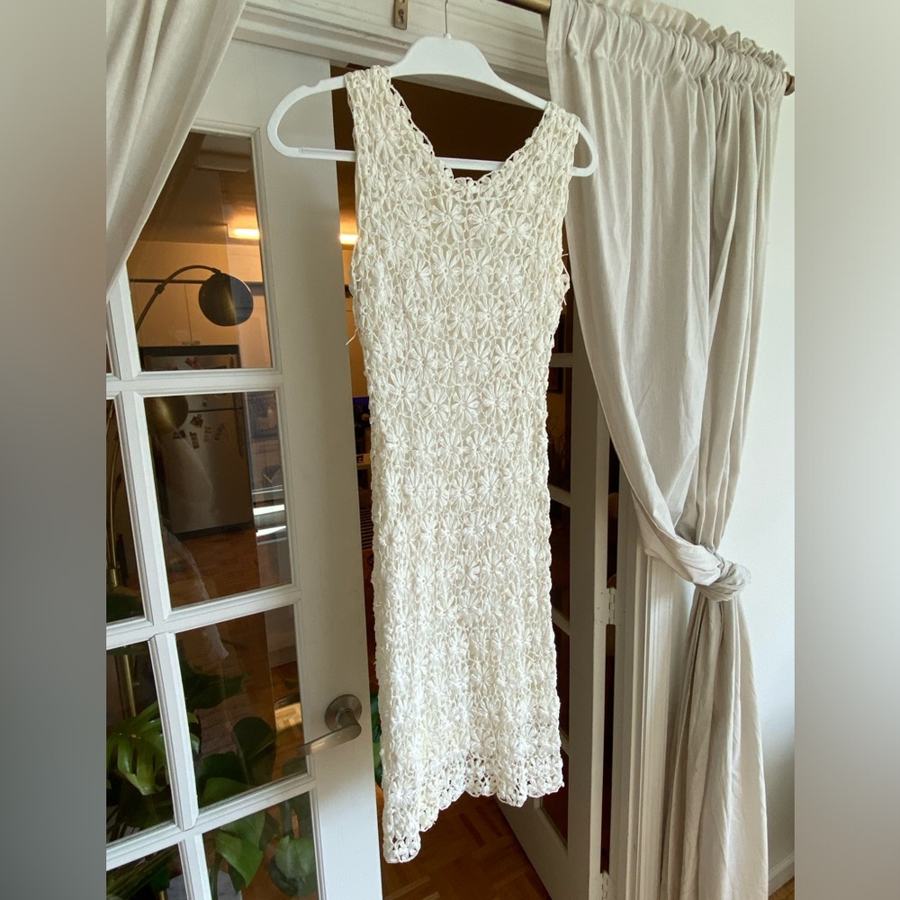 Vintage Italian Crochet 2 Piece dress and coat - Picture 4 of 9
